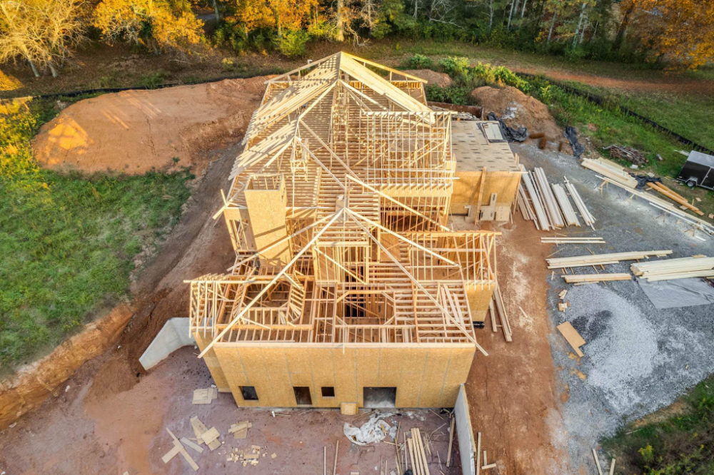 drone construction site progress monitoring